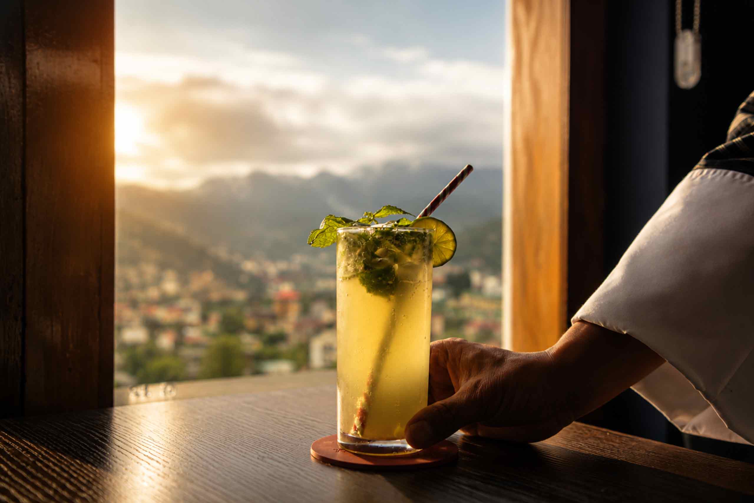 The Spirits Lounge setting